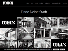Tablet Screenshot of max-yourhairstyle.de